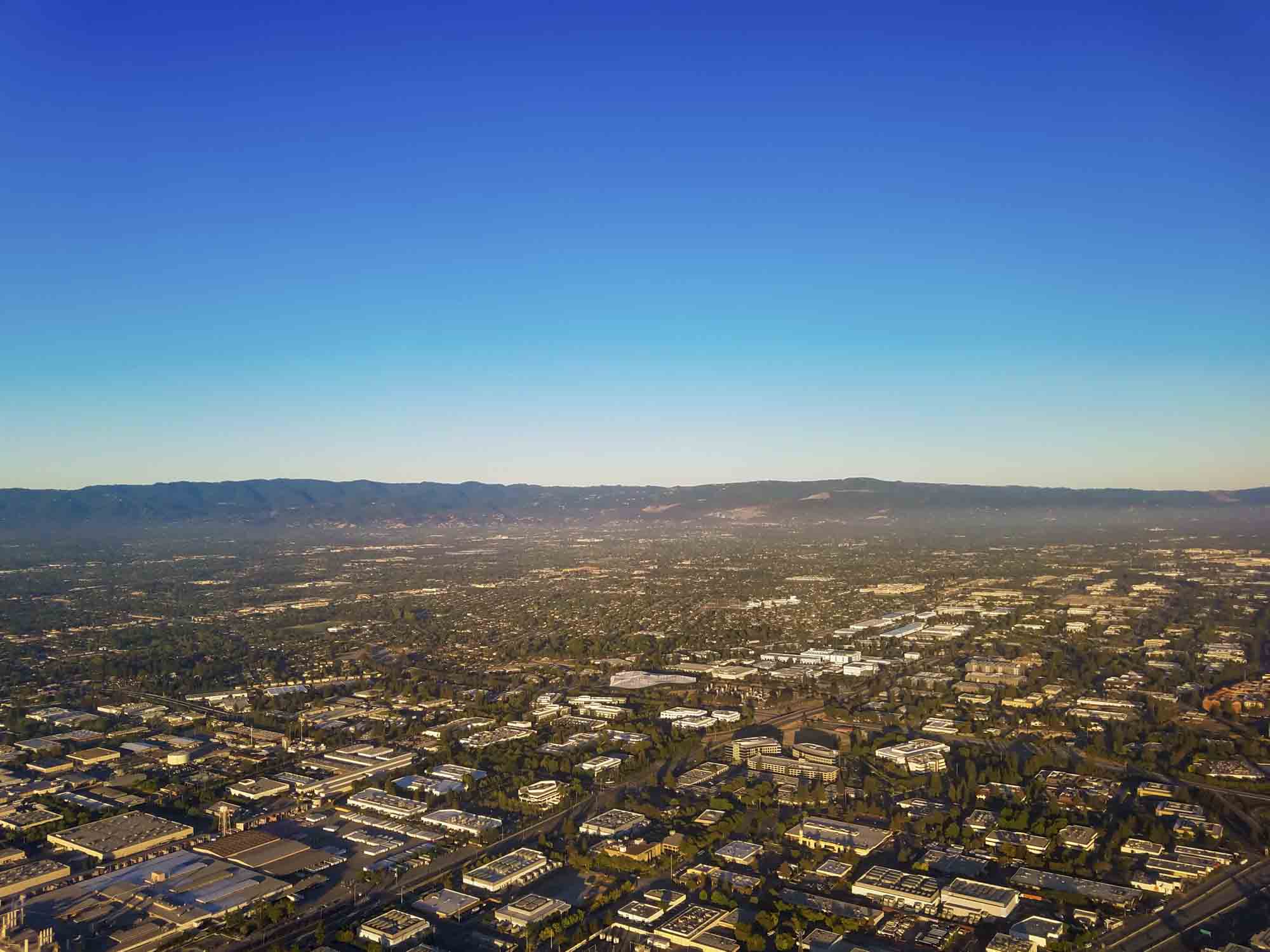 Campbell, CA cityscape